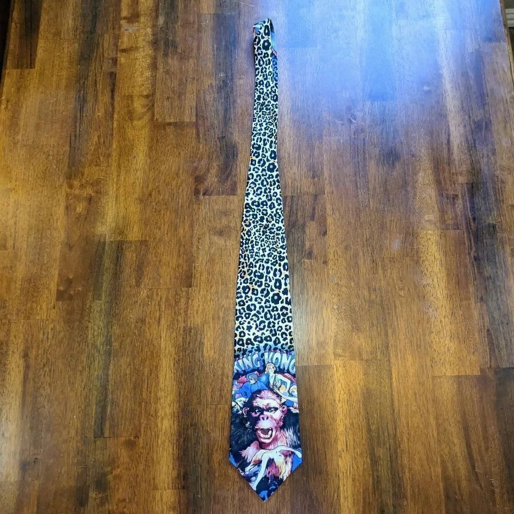 King Kong Silk Vintage Necktie circa 1992 from American Film Classics